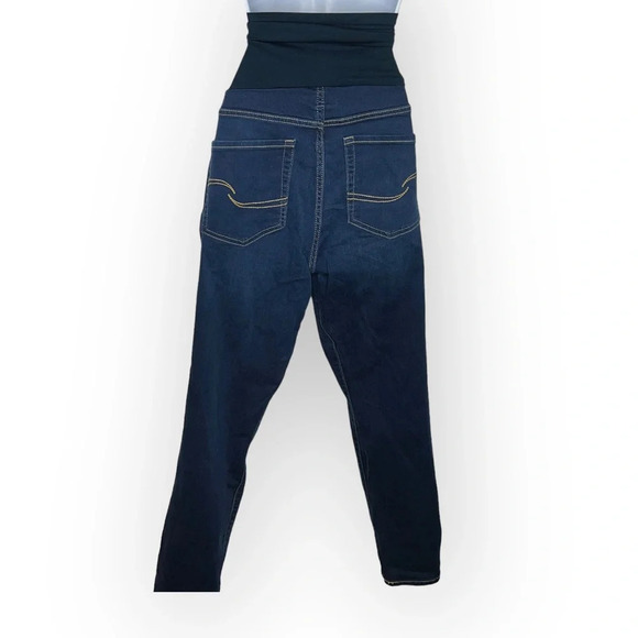 Levi Strauss signature women’s maternity skinny jeans sz large - Picture 2 of 3